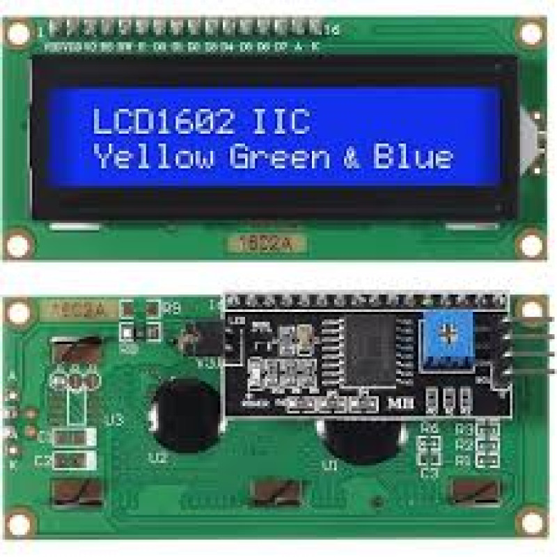 LCD 1602 With I2C Module
