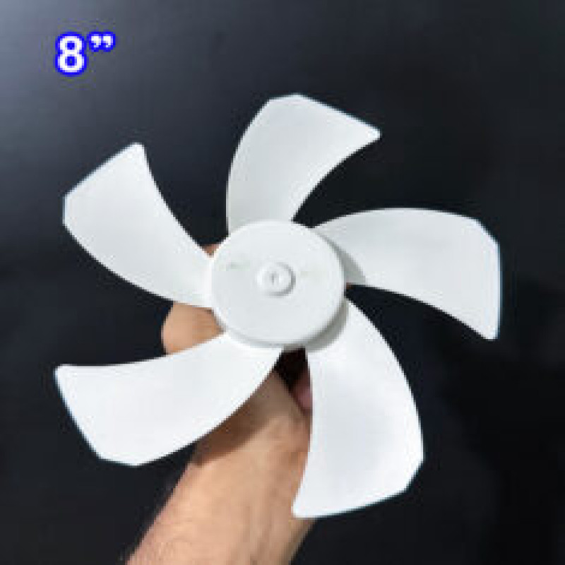 BLDC Brushless Fan Motor 9V/12V Fan Core 5 Blades High Air Flow 8 inch