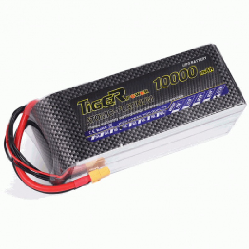 11.1V 10000mAh 3S 35C Li-Po Battery (Tiger)