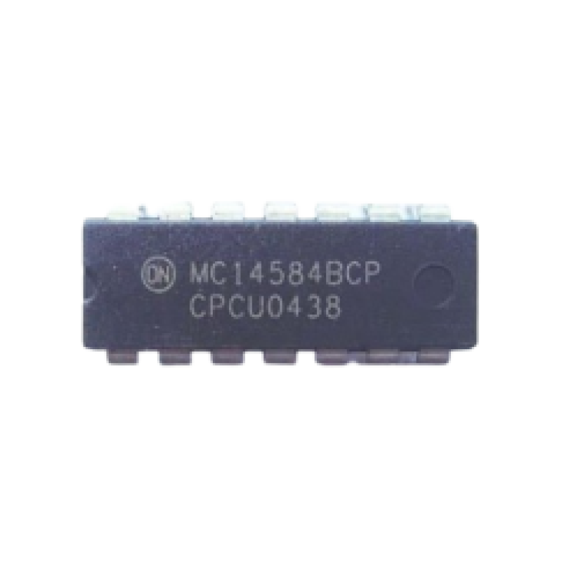 MC14584BCP Hex Schmitt Trigger IC (DIP-14P)