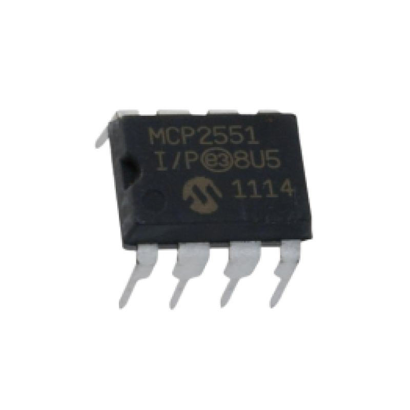 MCP2551I/P High Speed CAN Transceiver IC