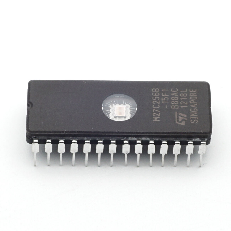 M27C256B-15F1 256K-Bit 150ns UV EPROM