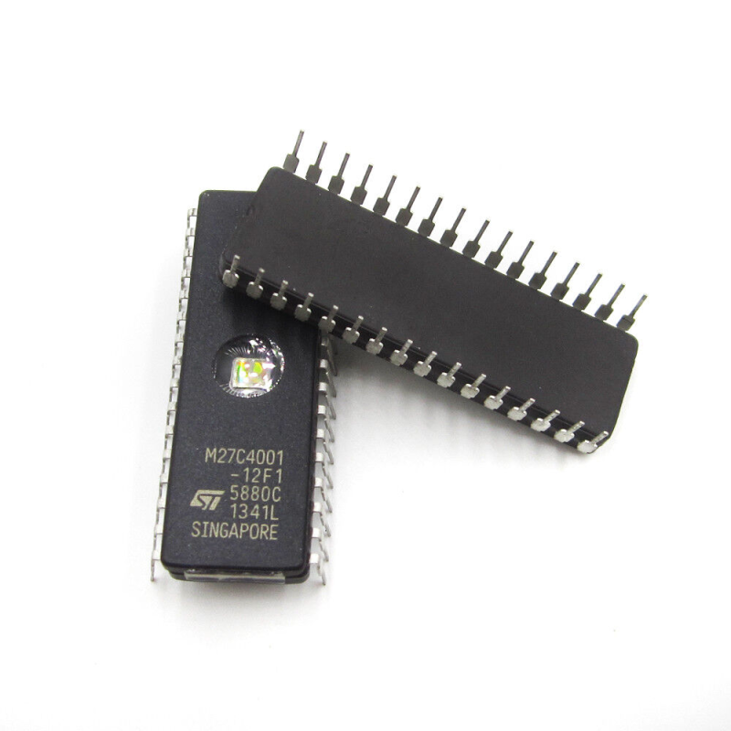 M27C4001-12F1 4M-Bit 120ns UV EPROM