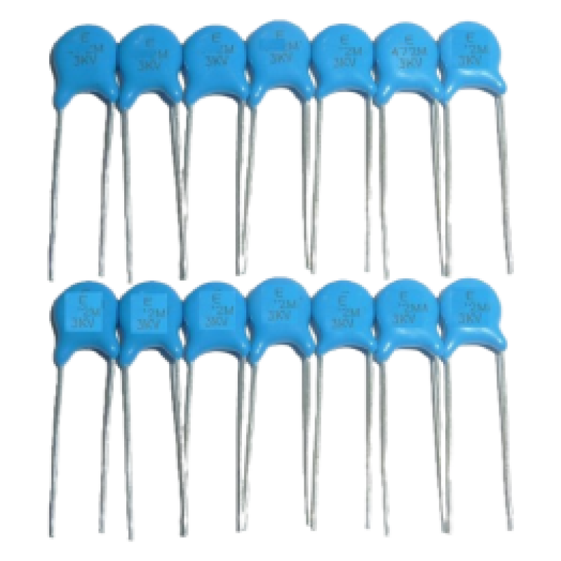 102 3KV High Voltage Capacitors Blue Color