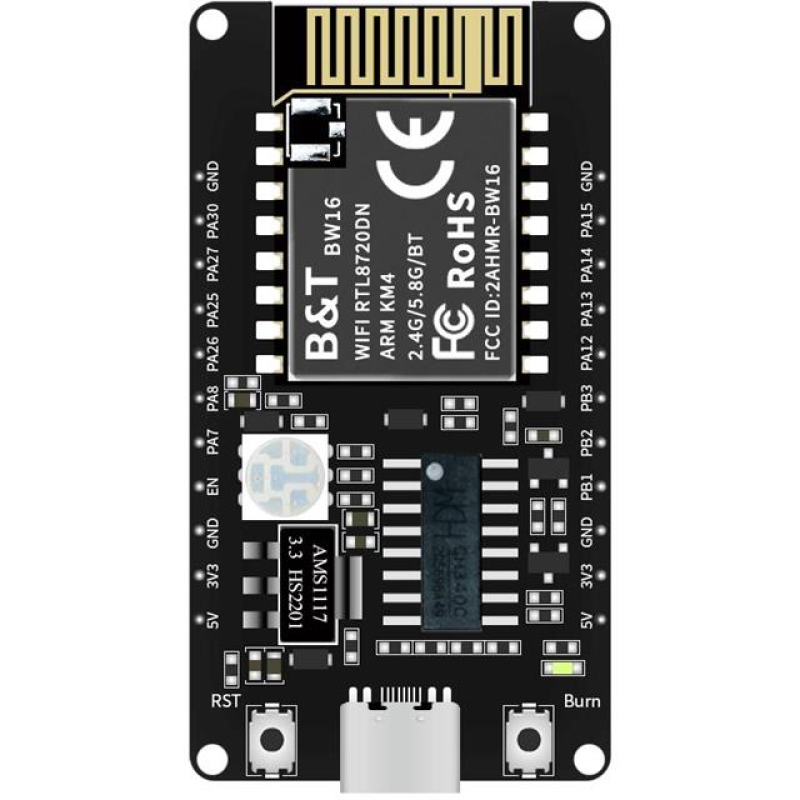 BW16 Dual Band WiFi + BLE Module Type-C