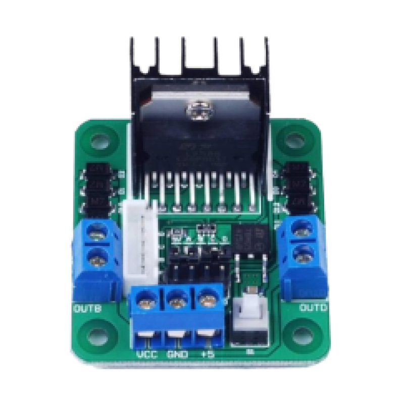 L298N DC Motor Driver Green Color