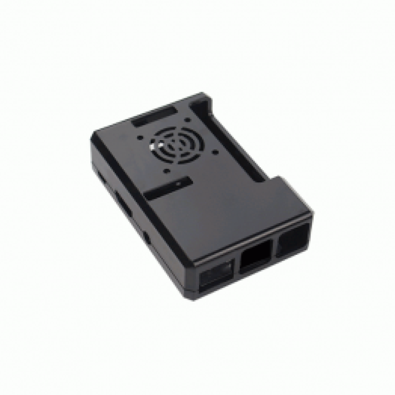 Black Color Case With Fan Option For RPI