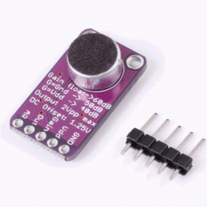 MAX9814 Microphone AGC Amplifier Module