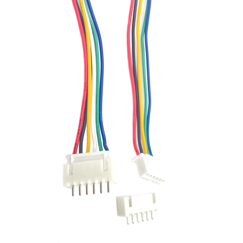 XH-2.54 Multi Color Flexible Cable  6 Wire