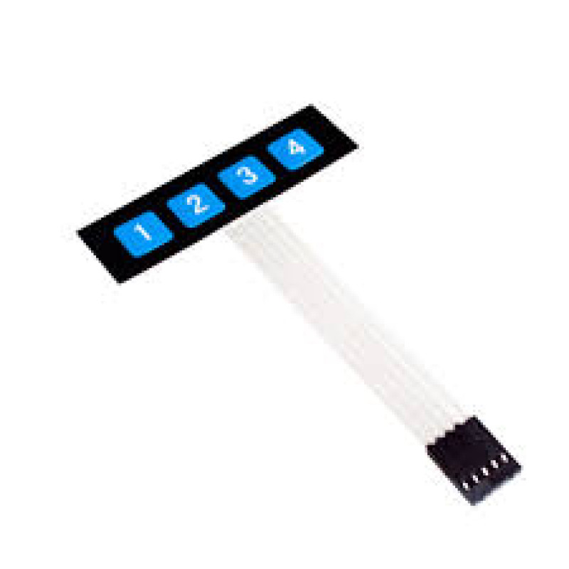 4×1 Membrane Keypad